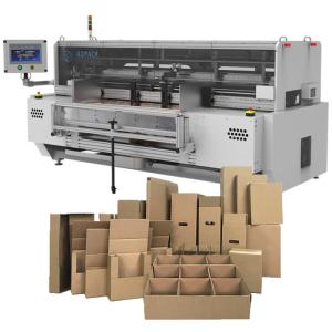 Wholesale carton box: Aopack Cardboard Automatic Box Maker Corrugated Carton Box Making Machine Prices Fully Automatic