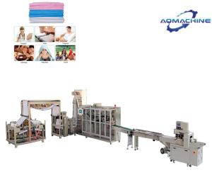 Wholesale video converter: Disposable Non Woven Spa Bed Sheets Folding and Cutting Machine