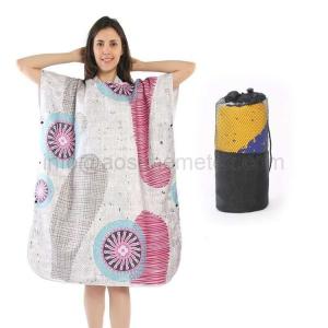 Wholesale yoga accessories: Summer Cap Can Be Worn Swimming Cape Absorbent Quick Dry Beach Towel