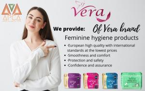 Wholesale absorption: We Provide and Export Feminine Hygiene Products of the VERA Brand