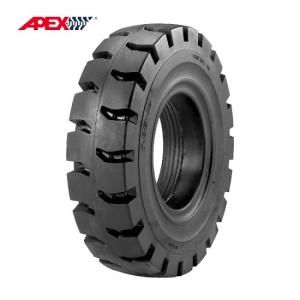 Wholesale Material Handling Equipment Parts: APEX Solid Forklift Tires for (5, 8, 9, 10, 12, 15, 16, 20, 24, 25 Inches)