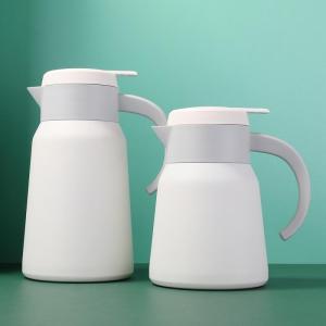 Wholesale vacuum pot: BPA Free Durable 18/10 Stainless Steel Coffee Travel Vacuum Tea Pot