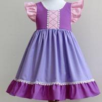 Girls Princess Purple Dress