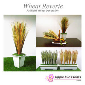 Wholesale flower pot: Artificial Wheat