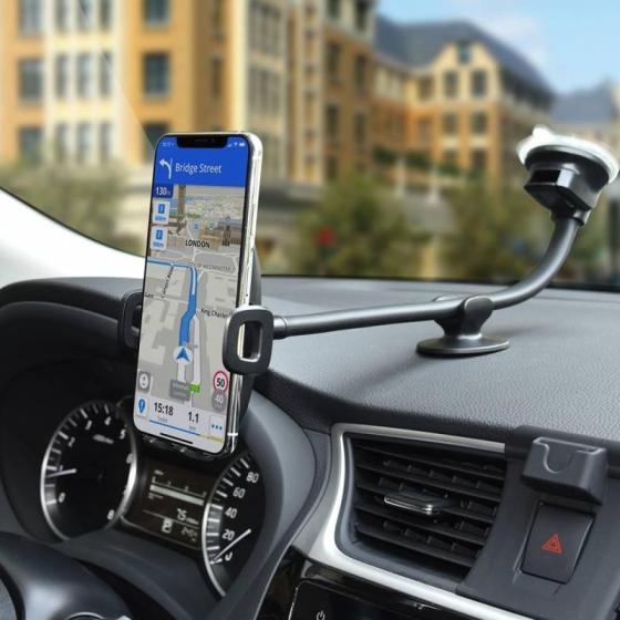 Apps2car 13-inch Gooseneck Phone Holder For Truck Cradle Car Mount(id 