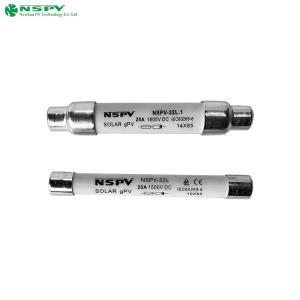 Wholesale fuse link: High Breaking Capacity Precision Process Quality Fuse Link NSPV-32L Fuse 1500VDC 10*38mm Solar Fuse