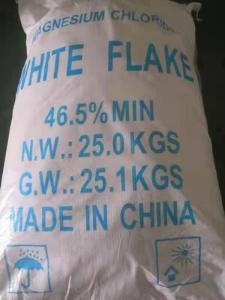 Wholesale magnesium industry: Aquaculture Industrial Magnesium Chloride Hexahydrate White Flakes
