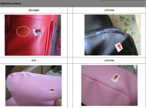Wholesale stationery bag: Inspection Service