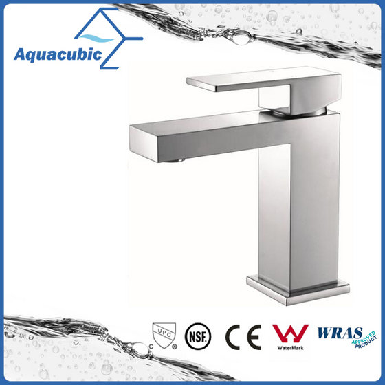 Square Base Solid Brass Body Single Handle Basin Tap(id:10512498). Buy ...