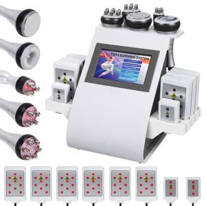 Wholesale rf machine slimming: Bipolar RF Ultrasonic Liposuction Cavitation Vacuum Laser Slimming Machine