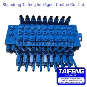 Wholesale Valves: 9 Working Sections Trm15s Electric Switching Control Hydraulic Control Valve for Variable Displaceme