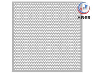 Wholesale perforated exhaust tube: Round Holes Aluminum Perforated Sheet HJP-1015R	      Round Hole Perforated Metal