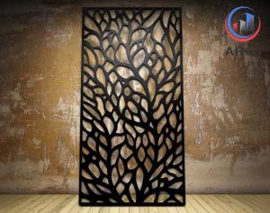 Wholesale room dividers: Laser Cut Room Divider Panels HJJ-2201    Laser Cut Screen      Custom Laser Cut Metal Screens