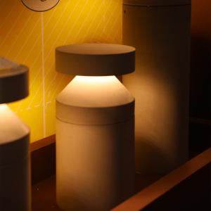 Wholesale led residential light: Cement Small Size Outdoor Lamp Original Newly Released Public Spaces Light Modern Lawn Lamp for Fact