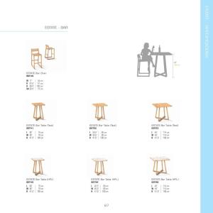 Wholesale tables: Estate Bar Table & Chair