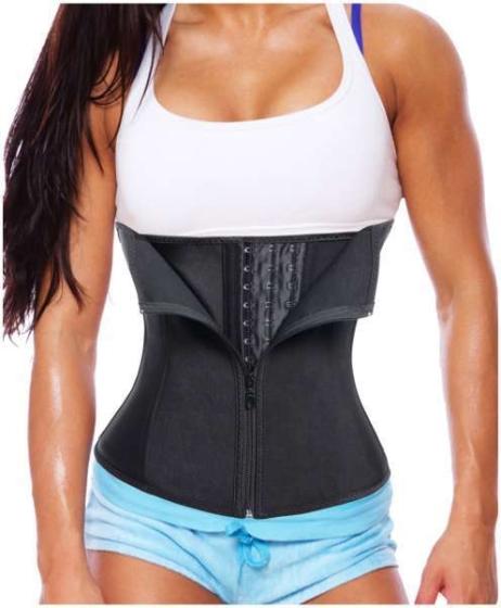 plus size waist trainer with zipper