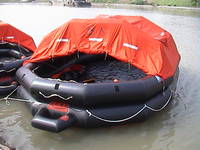 Throw-overboard Inflatable Life Raft