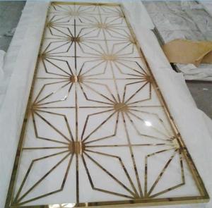 Wholesale sliding folding partition: Metal Wall Cladding Stainless Steel Decorative Screen Panel Metal Facade ARCHITECTURAL GRILLE