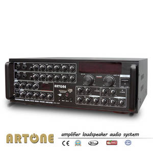 Wholesale power amplifiers: Professional Stereo Echo DSP Effect Mixer Power Amplifier
