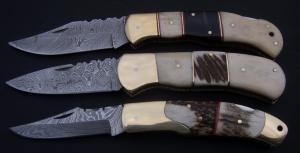 Wholesale stainless steel handle: Damascus Folding Knife,
