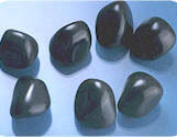 Wholesale beads: Black ApacheTearsTumbled