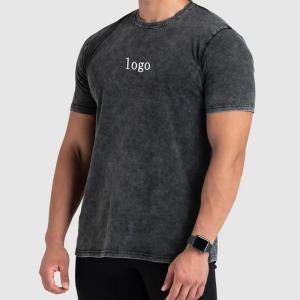 Wholesale custom label printing: Premium Quality Light Weight Men T-Shirt Short Sleeve Crew Neck Men T-shirt Customized Casual Wear T