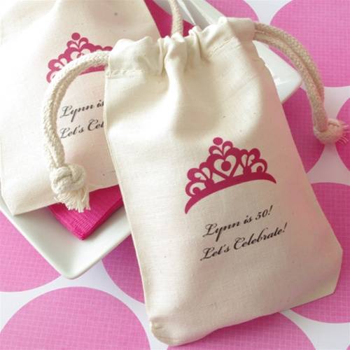 Sell Party Favor Bag/ Muslin Bag/ Cotton Pouch/ Cotton Gift Bag
