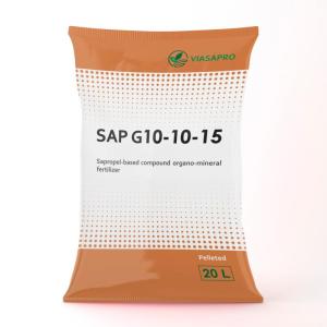 Wholesale compound fertilizers: Compound Organic-mineral Pelleted Fertilizer SAP G10-10-15
