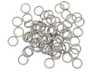 Wholesale wire tape: Steel Key Rings