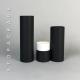 [47 Paper Tube_B]1.77 X 5.7 in Cosmetic Cardboard Packaging Gift Round Cylinder Boxes_Black