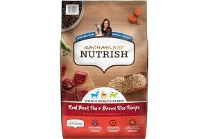 Wholesale natural food: Rachael Ray Nutrish Premium Natural Dry Dog Food, Real Beef, Pea, & Brown Rice Recipe, 40 Pound Bag
