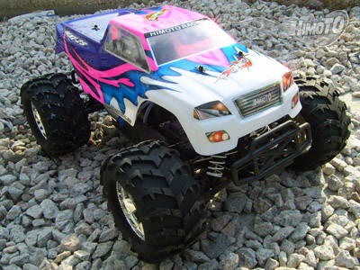 pink remote control monster truck