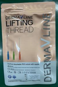 Wholesale d: Dermaline Derma Line Derma V Line Lifting Thread PDO/PCL/PLLA COG Thread 6D 4D 360