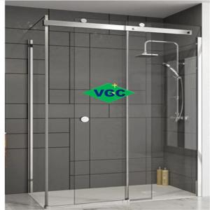Wholesale cnc water jet cutting: Glass Shower Enclosures Tempered Glass Doors Safety Toughened Glass