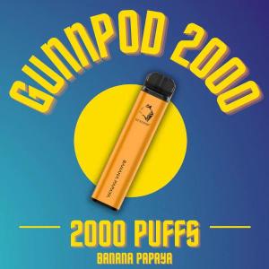 Wholesale drag: Gunnpod 2000 Puffs | Vape Shark Australia