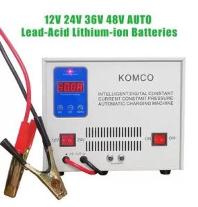 Wholesale electric vehicle battery: 1-50A Manual / Automatic Battery Charger 12V 24V 36V 48v Forklift Battery Charger