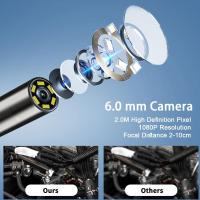 Two-Way Articulating Borescope with Light, USB-C Endoscope Camera for Automotive Mechanics 2