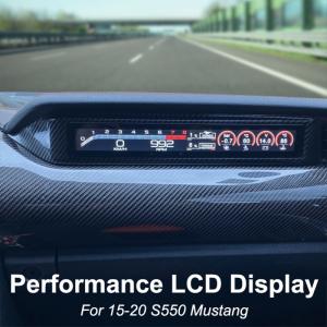 Wholesale lhd parts: Performance LCD Passenger Display for 2015-2020 S550 Ford Mustang GT EcoBoost and Shelby GT350 Dash