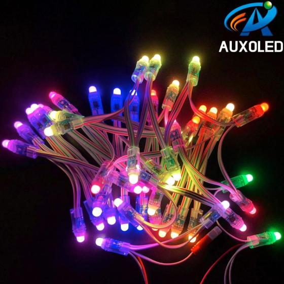 DC5V Full Color RGB IP67 Glue Irrigation Exposed LED String / LED Rope Light