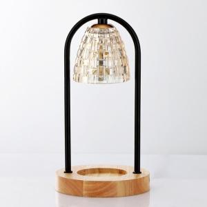 Wholesale home lamp: Generic Candle Warmer Lamp Electric Dimming Home Use Wax Melting Lamp with Wood Base