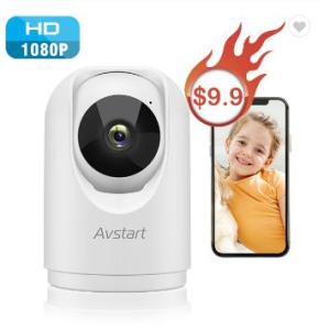 Wholesale ipc camera: Cute 1080P Ptz Two Way Audio Indoor Baby Camera Smart Home Wireless Camera