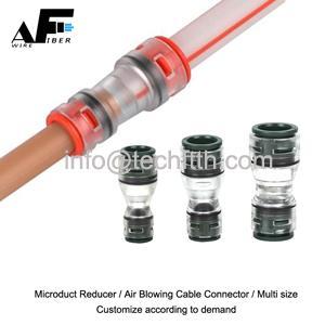 Wholesale air ducting: Awire Optical Fiber Air Blowing Cable Micro Duct Reducer Connector WFB860006 for FTTH
