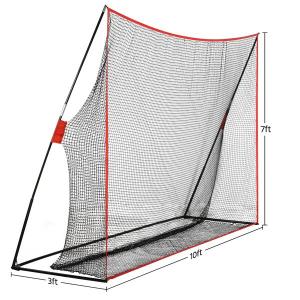Wholesale gray fiber glass: Portable and Professional Golf Practicing/ Hitting Net for Indoor or Backyard Golf Driving
