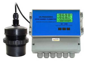 Wholesale 4-20ma digital pressure transmitter: GE-1208  Open Channel Ultrasonic Flow Meter