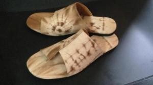 Wholesale slipper: Shibori Fabric Slippers