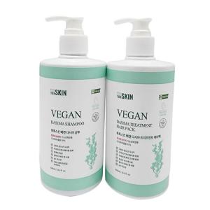 Wholesale cosmetic ingredients: TOKTOK SKIN Vegan Dasima Shampoo, Treatment(500ml, 1000ml)