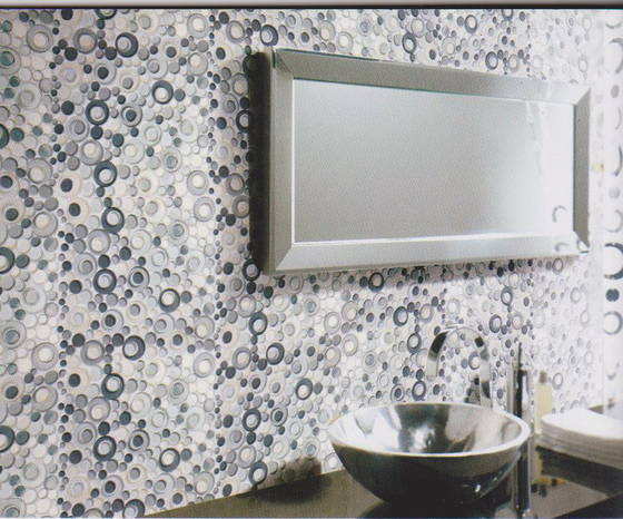 Bathroom Penny Round In Hole Glass Mosaic Dia47 33 23 15mm Id Bathroom Penny Round In Hole Glass Mosaic Dia47 33 23 15mm