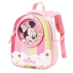 Wholesale new pencil: Minnie Mickey Waterproof Kids Backpack Disney Kindergarten Childrens Anti Lost Mochila