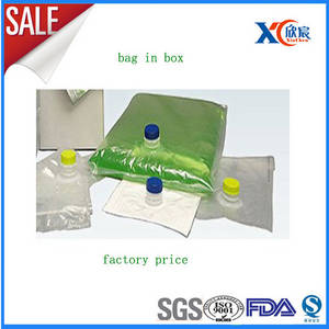 Wholesale Packaging Bags: Bag in Box for Chemical Liquid Packaging Bag VMPET Complex Film Aseptic Bag