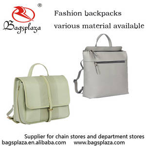 Wholesale student backpack: Fashion Leather Backpack Student Satchel Bag